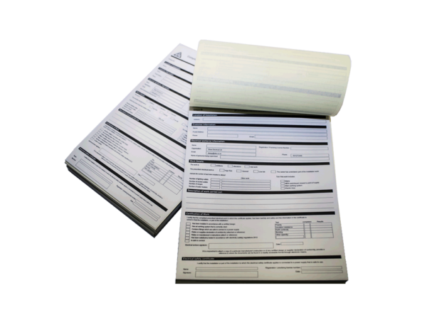 invoice book
