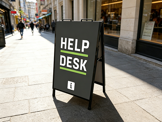 A Frame Sign / Sandwich Board
